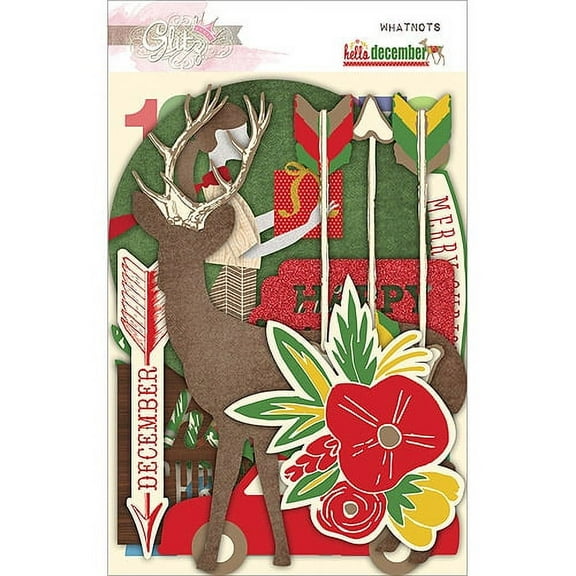 Hello December Whatnots Die-cuts-assorte