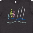 thumbnail image 4 of Inktastic Flute Player Gift (treble) Youth T-Shirt, 4 of 5