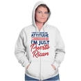 thumbnail image 5 of Puerto Rican PR Pride Se Levanta Zip Up Hoodie Men's Women's Brisco Brands S, 5 of 5