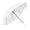 White, variant on Yellow Stick Umbrella Lightweight Umbrella with J-Handle DIA 35.4 Inches Ideal for All Ages