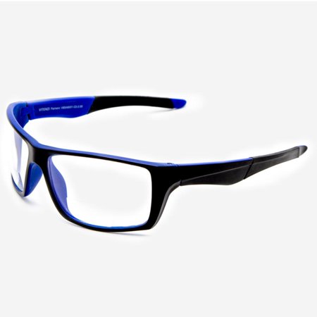 

Bifocal Safety Glasses with Readers Wrap Around Sport Magnifying Safety Reading Protective Goggles for Men and Women Palermo in Black 3.00