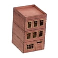 thumbnail image 2 of Rompecabezas 3D de madera para armar, único, sin pintar, de arquitectura de madera, escala 1/72, Europa Estilo A, 2 of 9