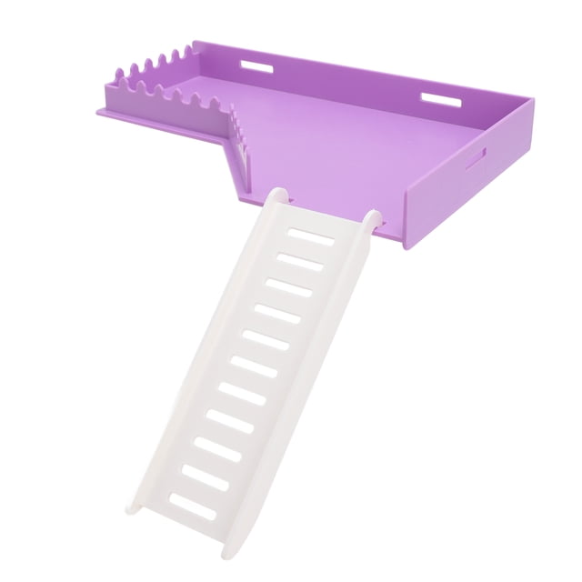 Durable Hamster Platform With Ladder For Fun And Exercise, Enhance Living Space, Promotes Mental Stimulation For Your Hamster