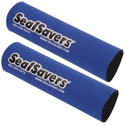 Yamaha Billet Fork - Seal Savers Fork Covers 32-35mm Fork Tube, Short Blue for Yamaha TTR230 2011-2018