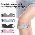 thumbnail image 2 of Rodiuiu 2Pcs Patellar Tendon Support Strap, Adjustable Pain Relief Knee Stabilizer Strap for Men Women, Compression Knee Brace for Cycling, Running, Fitness, Sports, 2 of 8