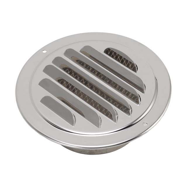 Tapa de rejilla de escape, cubierta de ventilación multifuncional, redonda, fácil de instalar, diseo de lengüeta para secador de bao ANGGREK Otros