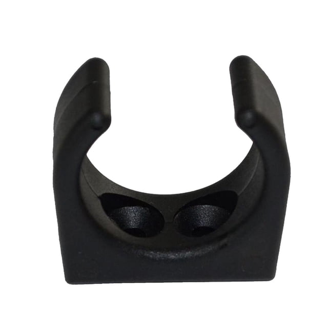 Black Boat Storage Clip for Ladder Paddle Pole Light Hook Storage 1-1/4" Durable