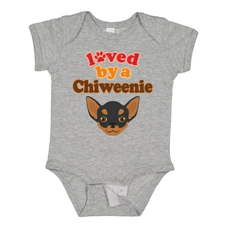 

Inktastic Chiweenie Dog Gift Gift Baby Boy or Baby Girl Bodysuit