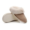 thumbnail image 5 of XGGC Women's Fireside Sydney Shearling Fur Indoor/Outdoor Scuff Slipper with Wide Widths ,pink ,white,gray, 5 of 6