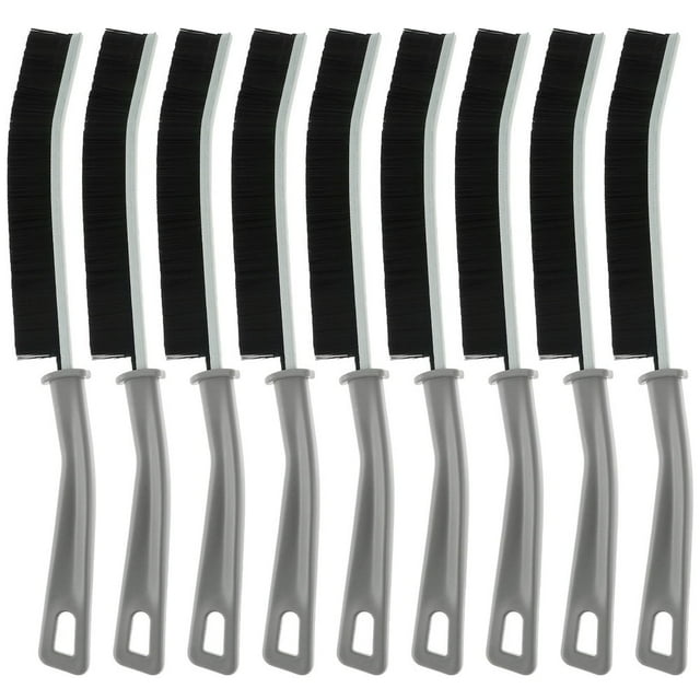 MesaSe 9PCS Gap Cleaning Brush Kits Multifunctional Gap Brush Crevice Gap Cleaning Brush Grout Cleaner Brush Groove Gap Cleaning Tools for Shutter Door Window Track Kitchen