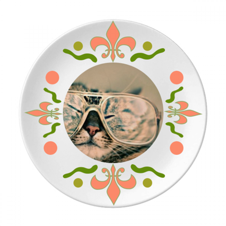 

Animal Glasses Cat Photograph Shoot Flower Ceramics Plate Tableware Dinner Dish