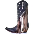 thumbnail image 3 of Corral Women's Lamb Stars Inlay And Studs Western Boot Snip Toe - C3749 11 M  US, 3 of 5