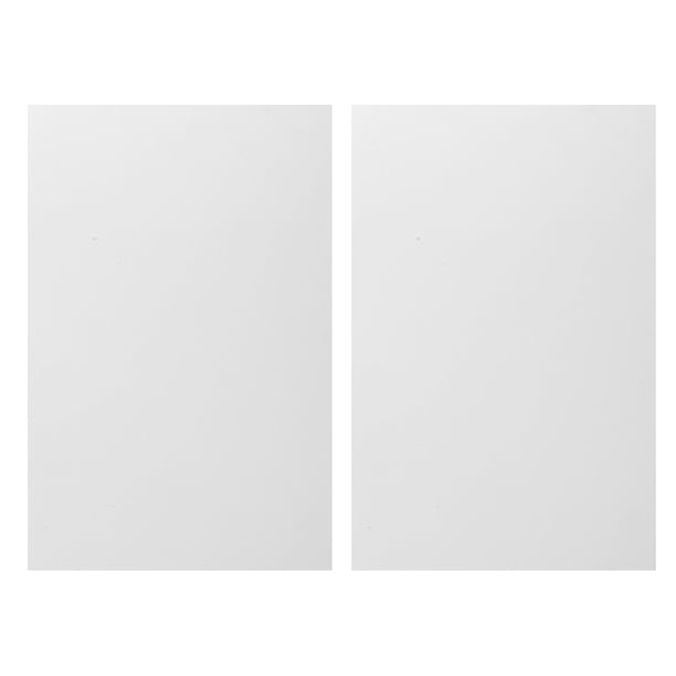 2 piezas de láminas de aluminio para sublimación de fotos, 30 x 20 cm, de metal, 0,5 mm de grosor, para marcos de fotos, decoraciones de pared para impresión por transferencia térmica, color blanco.
