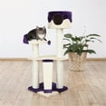 thumbnail image 1 of TRIXIE Pet Products 44831 Arbre à Chat Carla - Beige & Violet, 1 of 1