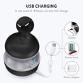 thumbnail image 6 of Electric Scalp Massager, Waterproof Head Massager with Mutlti-Modes Vibration, Handheld Portable Head Scratcher for Hair Growth, Dog Cat Massager for Deep Clean and Stress Relax, 6 of 11