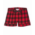 thumbnail image 3 of Boxercraft BW6501 Women's Flannel Short-Red/Blk Buff Pl-XL, 3 of 4
