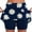 Multicolor, variant on Aboser Daisy Tennis Skorts for Women Athletic High Waisted Skirts Fashion Printed Workout Skort Plus Size Summer Activewear with Pockets Tummy Control Golf Skirts
