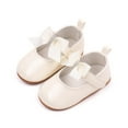 thumbnail image 5 of nvzhuang Baby Girls Princess Shoes  Mary Jane Flats Dress Walking Shoes for Newborn Infant Toddler, 5 of 6