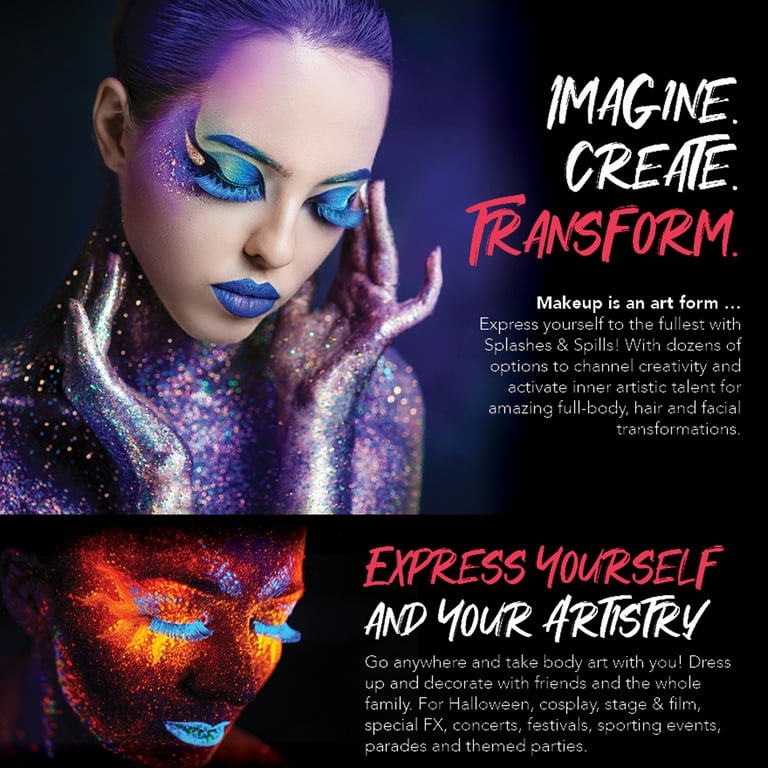 Manic Panic Black Raven Body & Face Paint Make-Up