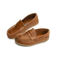 thumbnail image 1 of Zapato Mocasin Piel Audaz Juvenil Color Café Claro 20, 1 of 6