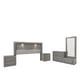 thumbnail image 1 of Recamara Kessa Muebles  Valentina King Size 5 piezas Gris, 1 of 17