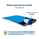 thumbnail image 3 of Bolsas Para Envío Premium Para Paquetes 19x26 100pz Azul, 3 of 4