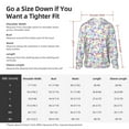 thumbnail image 6 of Picia Butterflies on Polka Dots Women's Men's UPF 50+ Sun Protection Hoodie Shirt Long Sleeve SPF Fishing Outdoor UV Hiking Lightweight Shirts-XX-Large, 6 of 9