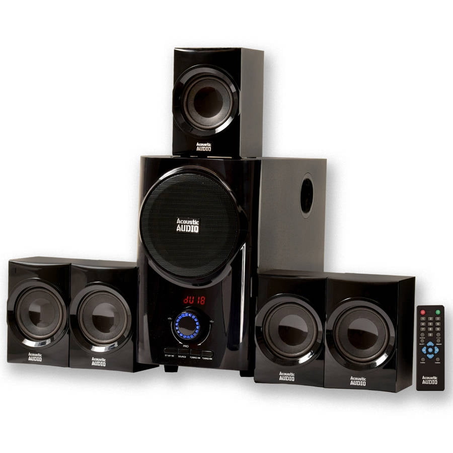 acoustic audio aa5170 home theater 5.1 bluetooth system