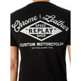 thumbnail image 5 of Replay Back Logo T-Shirt, Black, 5 of 6