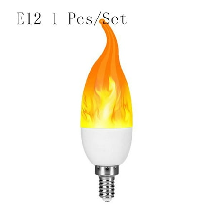 

Clearance Sale E14/E12 LED Flame Effect Fire Light Bulbs Flickering Fire Atmosphere Decorative Lamps