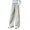 Khaki*, variant on OSOLU Girls Pants Casual Straight Leg Cargo Joggers Solid Color with Pocket Drawstring Chic Travel Trousers