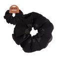 thumbnail image 1 of Kitsch Pleated Scrunchie for Women - No Crease Hair Ties No Damage, Stylish and Comfortable Fabric Ponytail Holders for Everyday Hairstyles & Spooky Season Looks | Ideal Gifts for Women - 1pc, 1 of 4