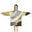 Black Marble Gold, variant on Pink Marble Gold Line Pattern Blanket Hoodies for Kids 6-13YR Oversize Wearable Blanket Hoodies for Boys Girls Teens