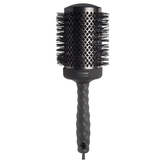 Fromm Elite Thermal Ceramic x Ionic - Cepillo de pelo redondo de 2,5 pulgadas para peinados expertos, secado más rápido del cabello, peinado antiestático, suavizado, alisado y brillo