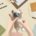 thumbnail image 4 of RXIRUCGD Squish Cats Stress Relief Toy Taba Shocked Fidget Doll Soft For Pet Lovers Home Office Decor Relaxation Gift To Students, 4 of 5