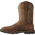 thumbnail image 2 of ARIAT mens Groundbreaker Square Toe Work Boot, Brown, 8 US, 2 of 5