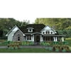 The House Designers: THD-4838 Builder-Ready Blueprints to Build a Country Cottage House Plan with Slab Foundation (5 Printed Sets)