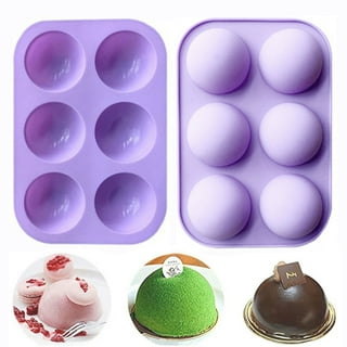 Mini Semi Sphere Silicone Molds,3 Packs 35-Cavity Hemisphere Half Round  Dome Pastry & Baking Mold Making Hot Chocolate bomb, Cocoa Bomb,Teacake,  Jelly, Dome Mousse, Ice Cube Tray,Candy,Truffle