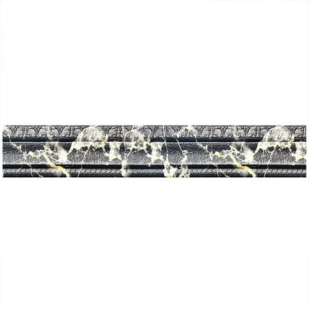 

2022 1PCS 90x 3 In Self Adhesive Flexible Foam Molding Trim 3D Sticky Decorative Wall Trim Lines Skirting Baseboard Wallpaper Border Waterproof Wall Sticker