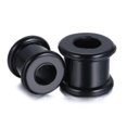 thumbnail image 3 of Hard Silicone Black Tunnels 2 Pieces (1 Pair) (B/7/1/12) (3/4" (19mm)), 3 of 3