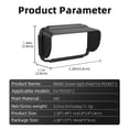 thumbnail image 2 of Sun Shade Quickly Release Screen Sunhood Light Shielding for DJI Osmo Pocket 3, 2 of 9