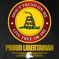 thumbnail image 4 of CafePress - (Dtom) Libertarian Long Sleeve Dark T Shirt - Long Sleeve Dark T-Shirt, 4 of 5