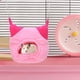 thumbnail image 4 of Franela mascota hámster hamaca cálida colgante nido para dormir casa columpio cama para ardilla conejillo de indias loros rosa rojo, 4 of 5