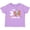 Lavender, variant on Inktastic I Am 3 Years Old Cute Smiling Butterfly with Flowers Girls Toddler T-Shirt