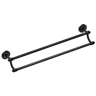 Open Box MOEN DN0722BL BAR TOWEL MATBLK 24IN