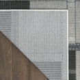 thumbnail image 5 of Nourison Nordic 5' x 7' Grey Black Modern Indoor Rug, 5 of 8
