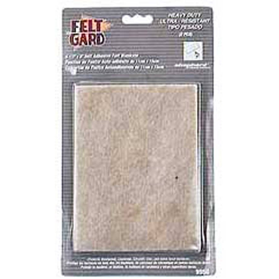 Shepherd 9953 11/2" Beige Heavy Duty Felt Gard Felt Pads, 8 Count