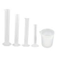 thumbnail image 4 of Zehuanyu  Plastic Measuring Cylinder Cup with Scale Liquid Cups Flask Transparent, 4 of 8