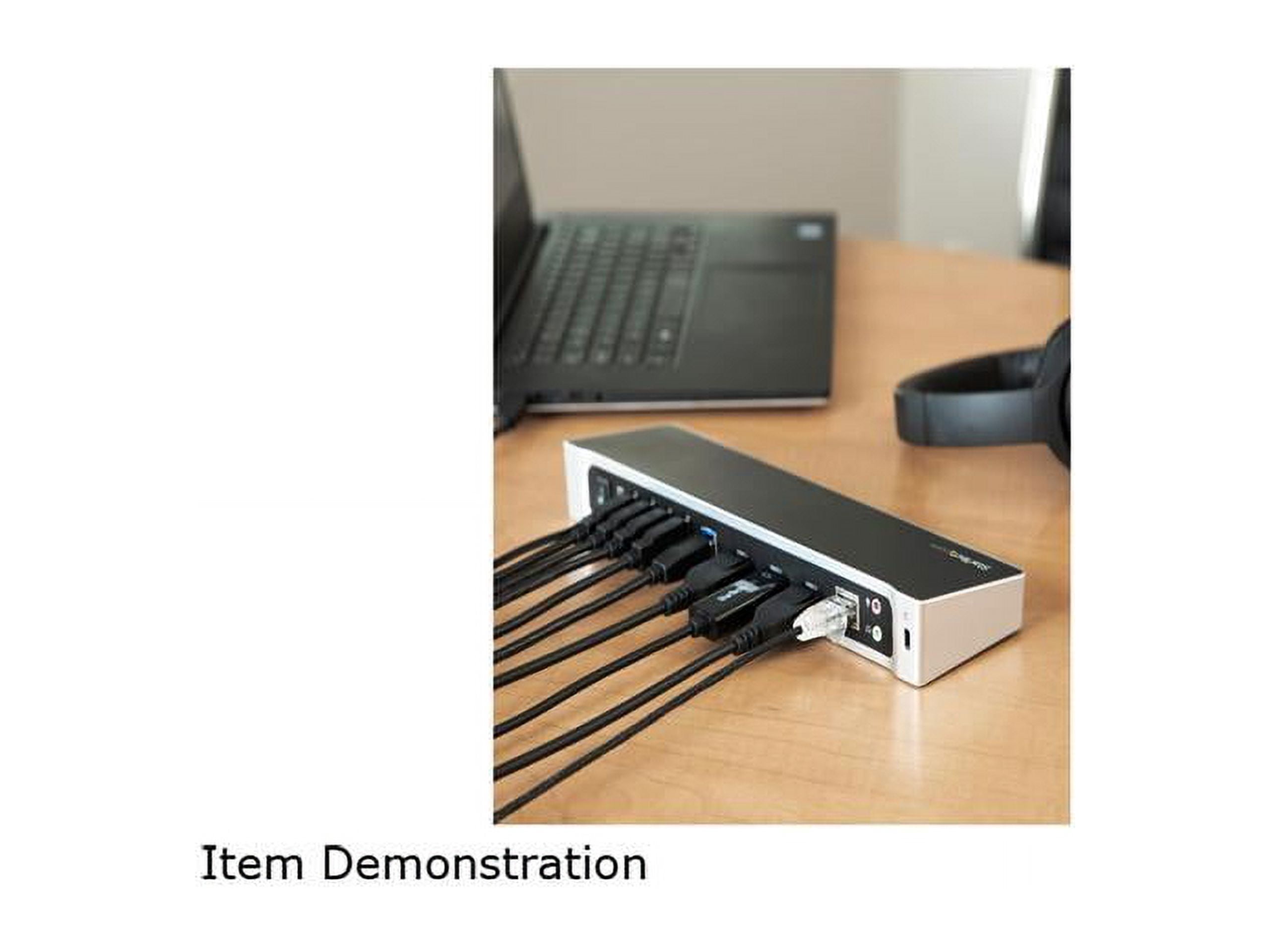 StarTech Triple-Monitor Docking Station for Laptops - USB 3.0