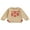 Beige, variant on Kids Girl Boy  Valentines Day Outfit Bow Lips/Heart Letter Print Long Sleeve Sweatshirts Pullovers Tops Spring Clothes